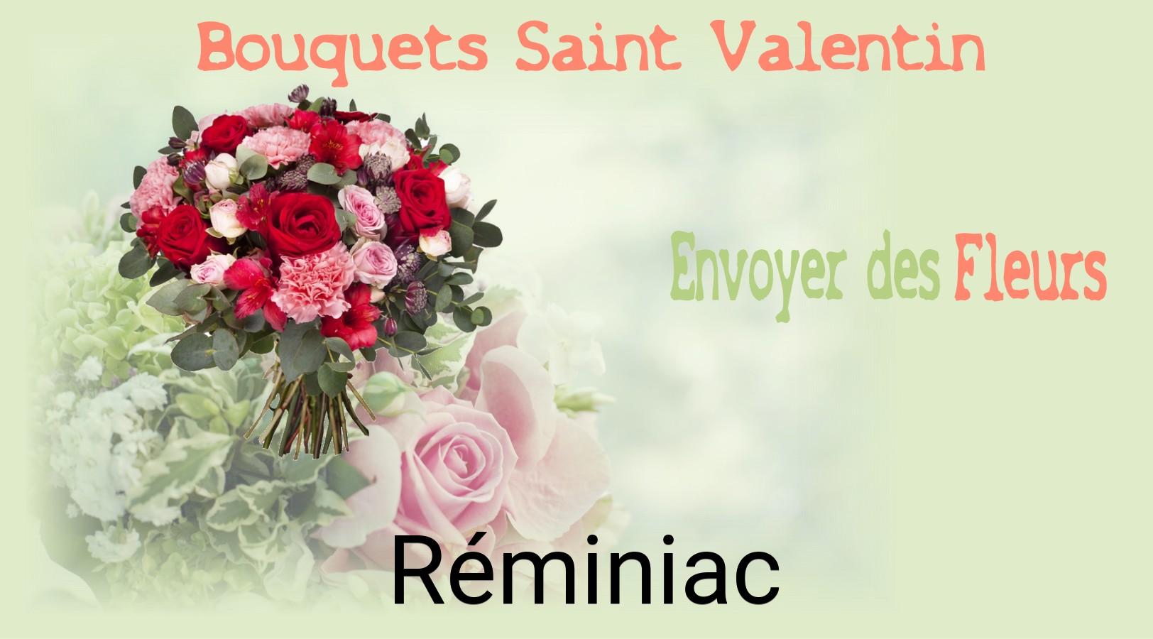Roses de Saint-Valentin livrées à Réminiac